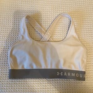 White sports bra!